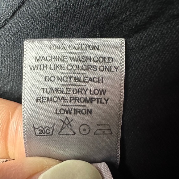 NWOT American Giant Men's Premium Slub Crew Tee Black Size L Short Sleeve - Picture 7 of 7